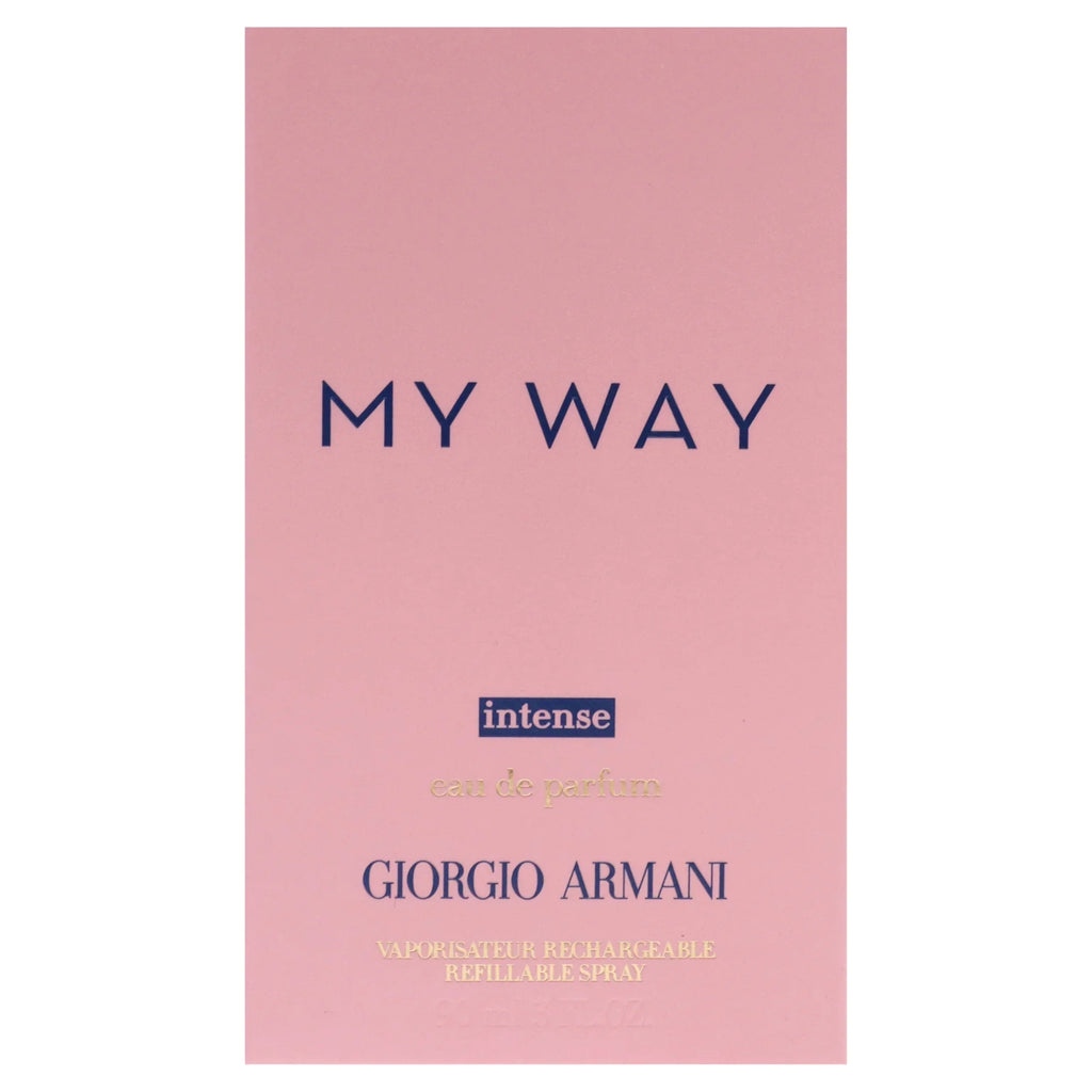 Giorgio Armani My Way Intense , 3 oz EDP Spray (Refillable)