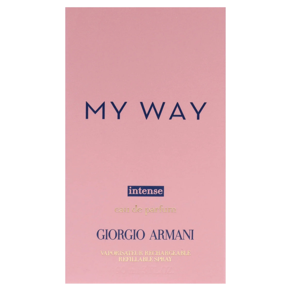 Giorgio Armani My Way Intense , 3 oz EDP Spray (Refillable)